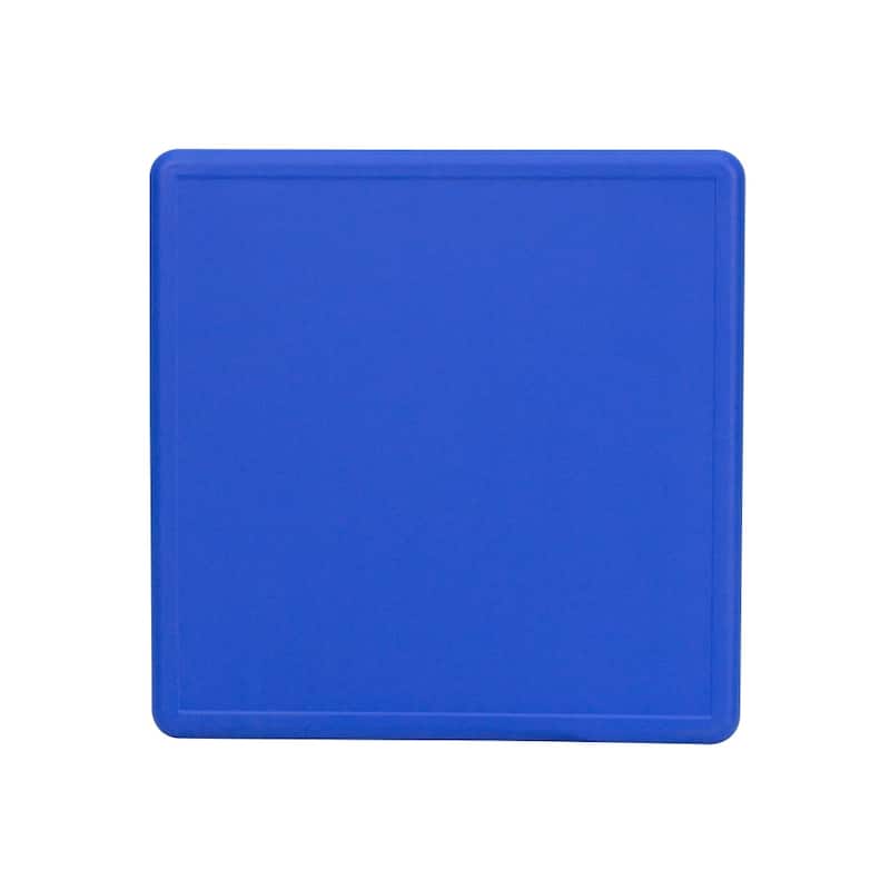 24" Square Plastic Height Adjustable Activity Table - School Table for 4