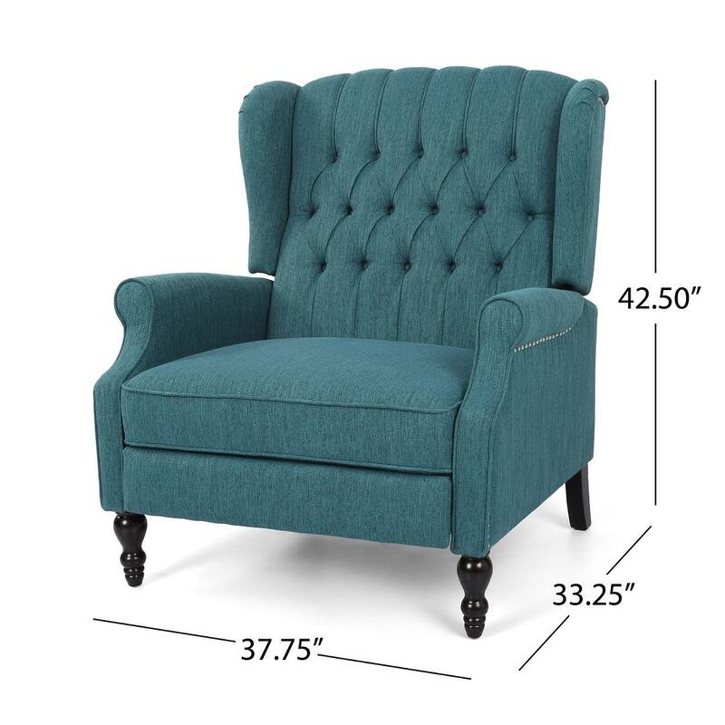 Contemporary One and Half Seater Recliner Chair - Multiple colors available by Christopher Knight Home