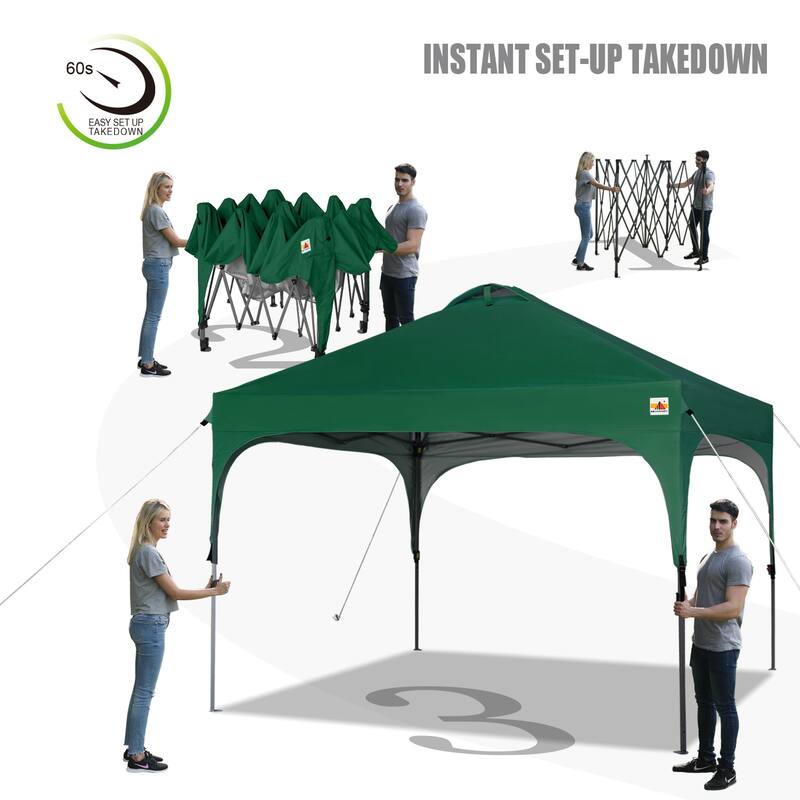 ABCCANOPY Outdoor Pop up Camping Sun Shelter Canopy Tent