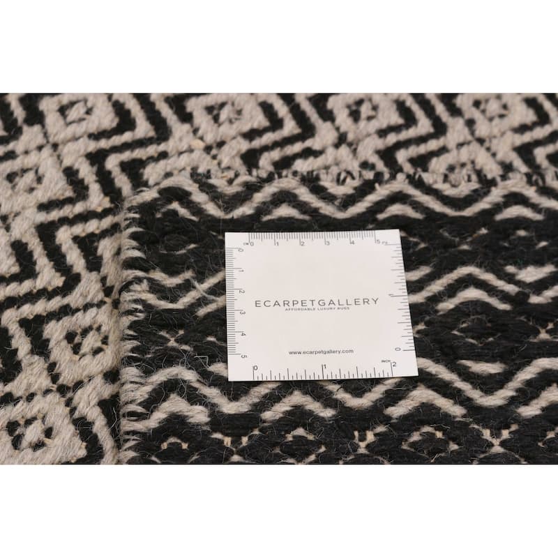Nevada Grey Kilim 5'2" x 7'5" - 5'2 x 7'5