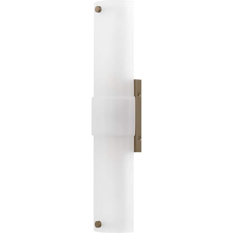 Bronze Gold Wall Sconce from the Finnegan Collection - Brushed Gold