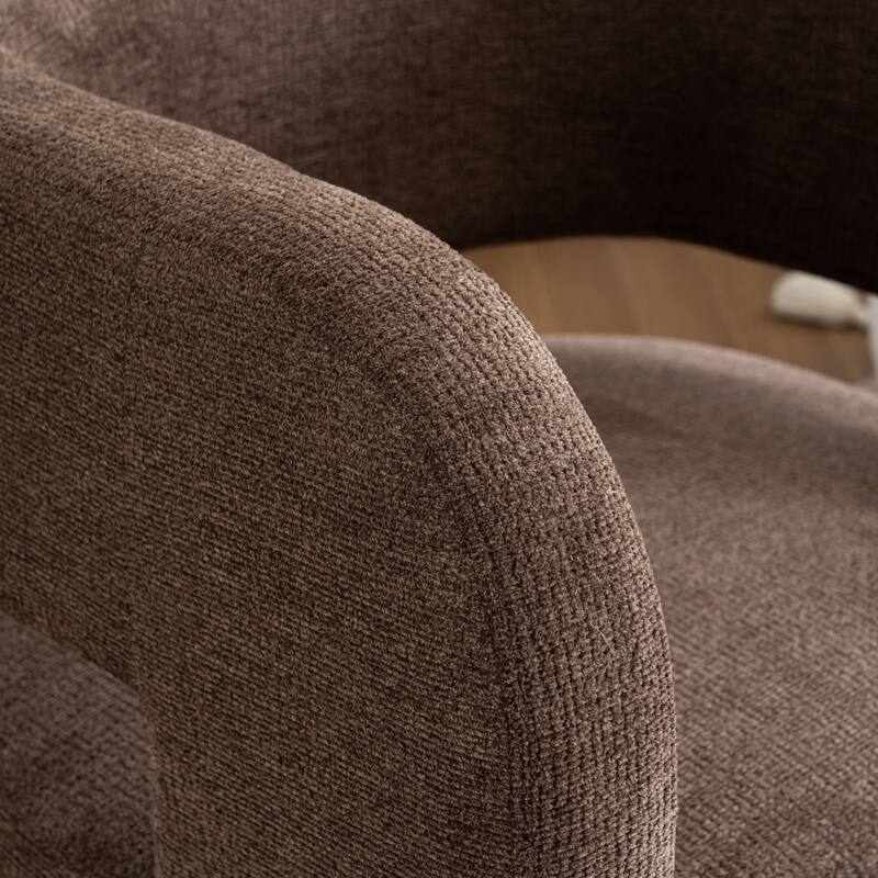 Full Assembled Upholstered Accent Chair For Living Room
