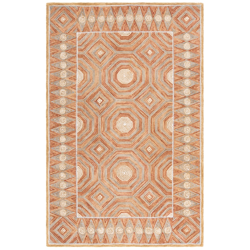 SAFAVIEH Handmade Micro-Loop Hiltrud Modern Wool Rug