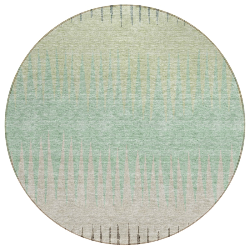 Machine Washable Indoor/ Outdoor Chantille Contemporary Ombre Rug