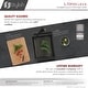 preview thumbnail 8 of 13, STYLISH 16 inch Graphite Black Stainless Steel 16G Undermount Bar Sink - 16" x 18" x 10"