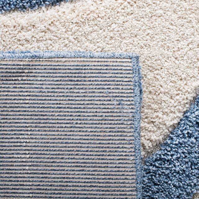 SAFAVIEH Florida Shag Jayati Abstract 1.2-inch Thick Rug