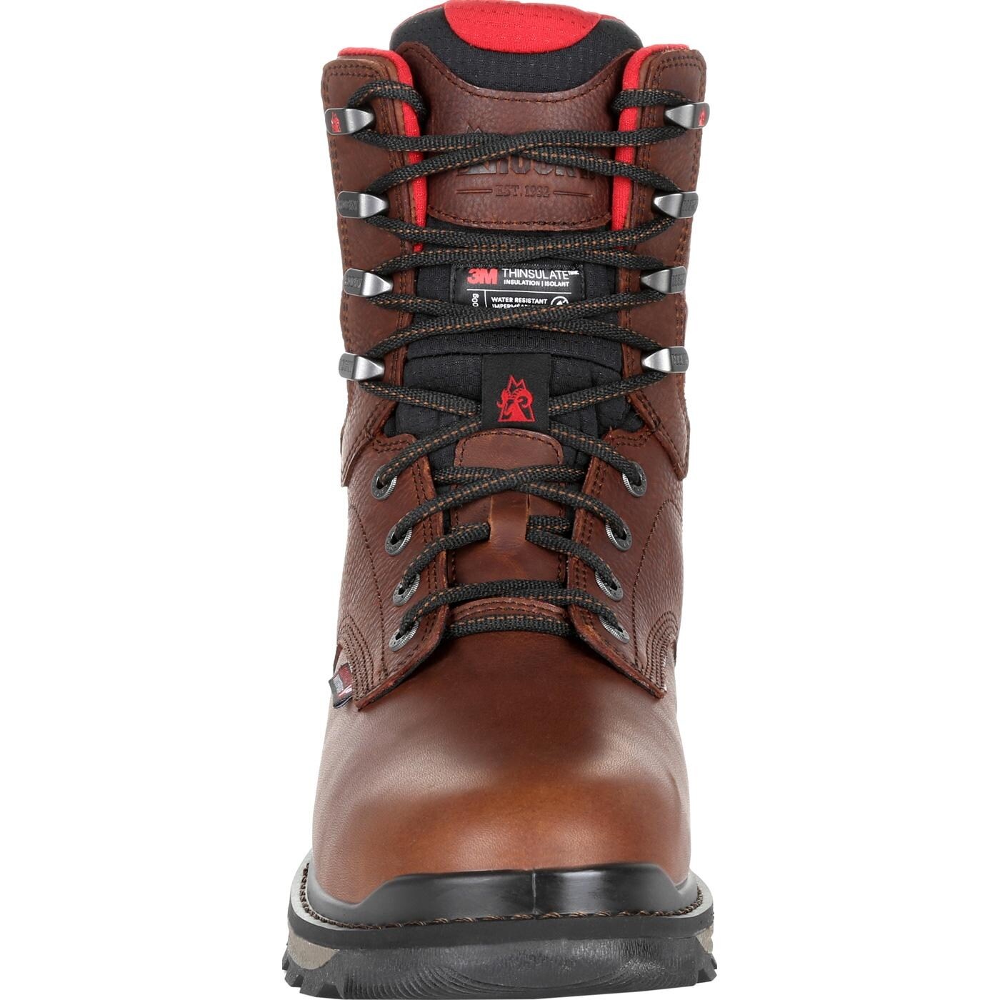 800 gram insulated work boots composite toe