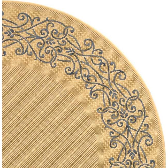 SAFAVIEH Courtyard Marylou Waterproof Patio Backyard Rug