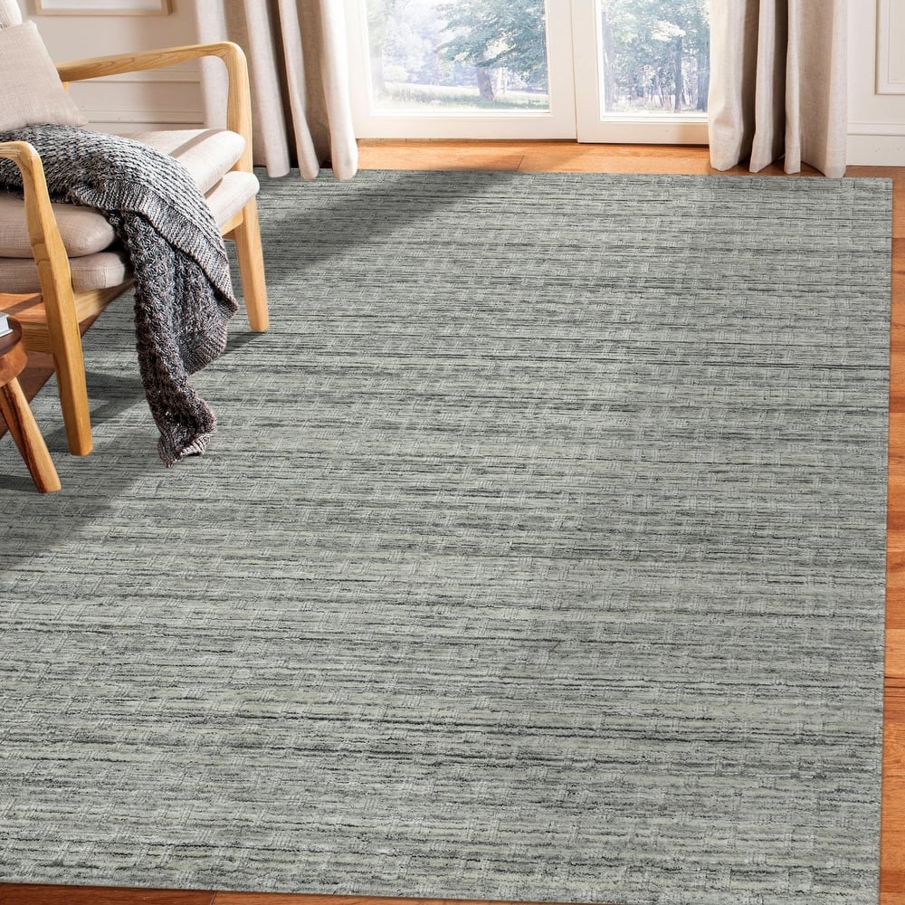 Houston Aliya Transitional Geometric Hand-Woven Area Rug