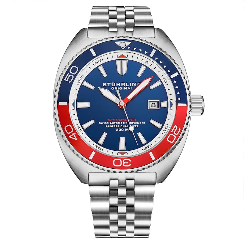 The Swiss Automatic Depthmaster 1008 45mm Diver - Red