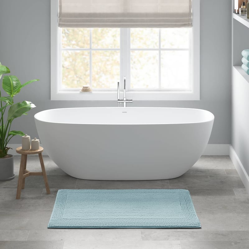 Madison Park Signature Splendor 100-percent Cotton Tufted 3000 GSM Reversible Bath Rug