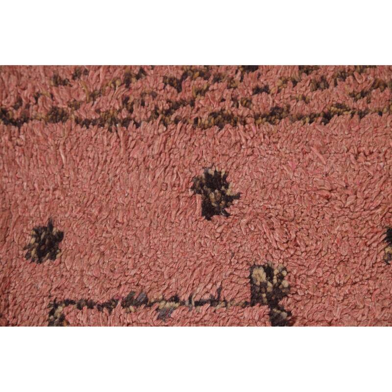 Moroccan Oriental Large Area Rug Handmade Wool Carpet - 11'4"x 19'5"