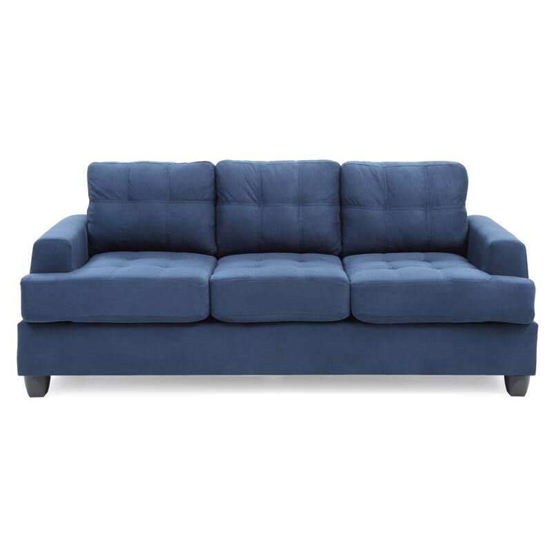 Sandridge G510A-S Navy Blue Microfiber Sofa