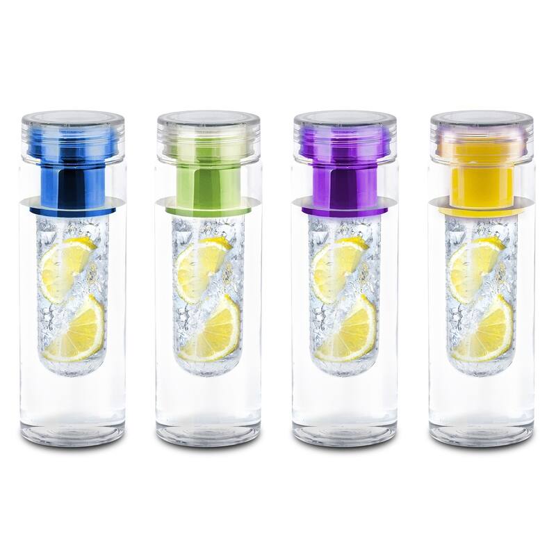 InFuzeH20 Fruit-Infuser Water Bottle, 2-pack