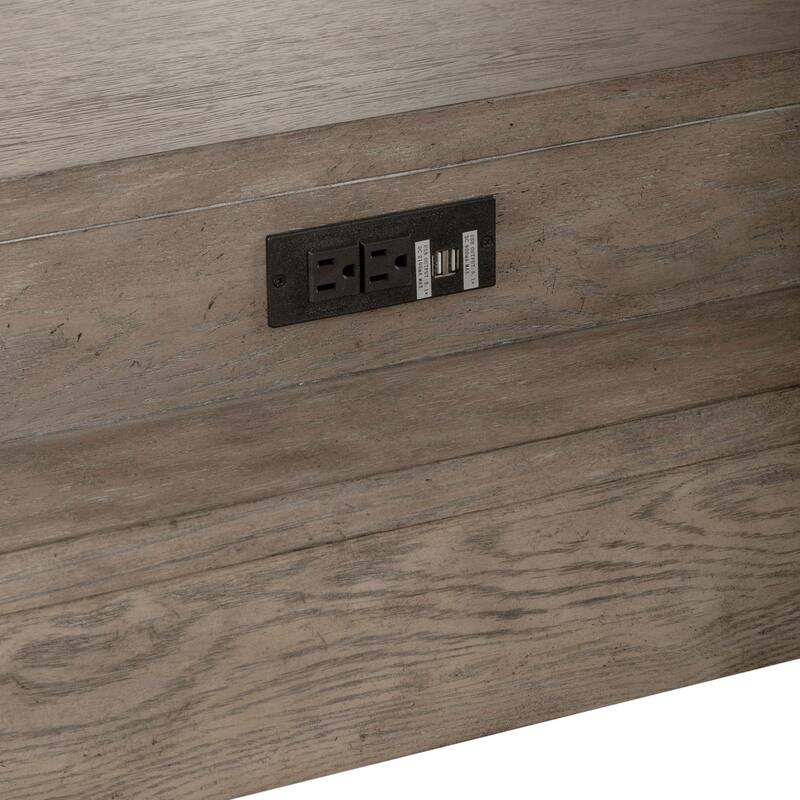Bartlett Field Dusty Taupe Console Bar Table