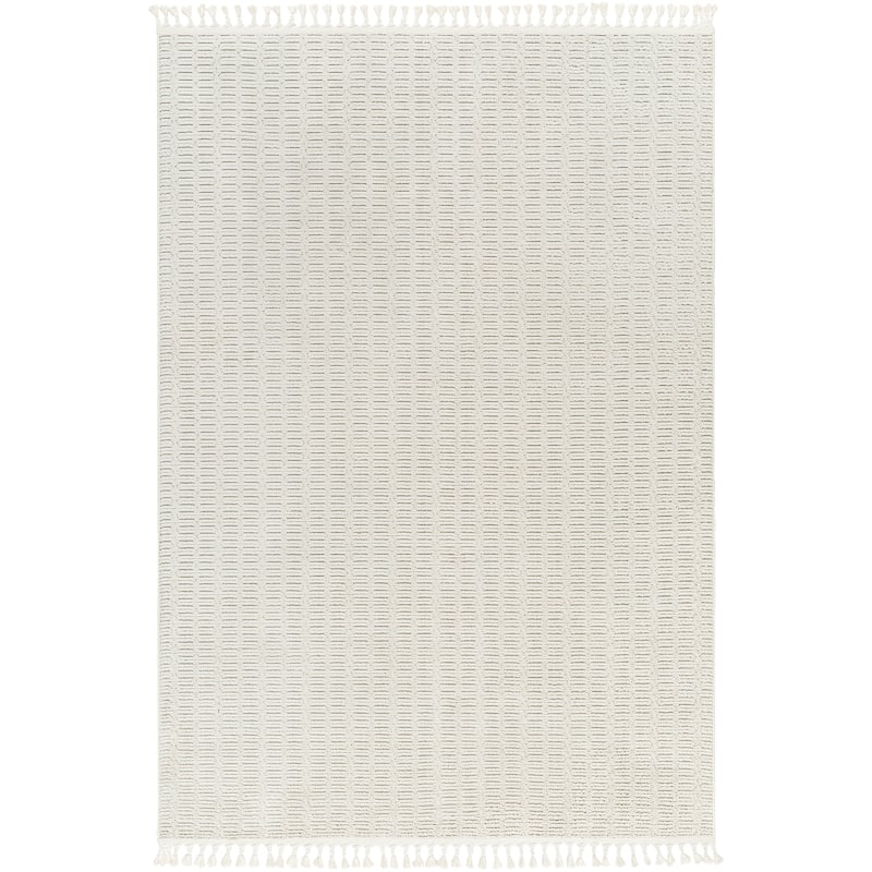Livabliss Finland Modern Moroccan Area Rug - 2' 8" x 7' 3" - Cream