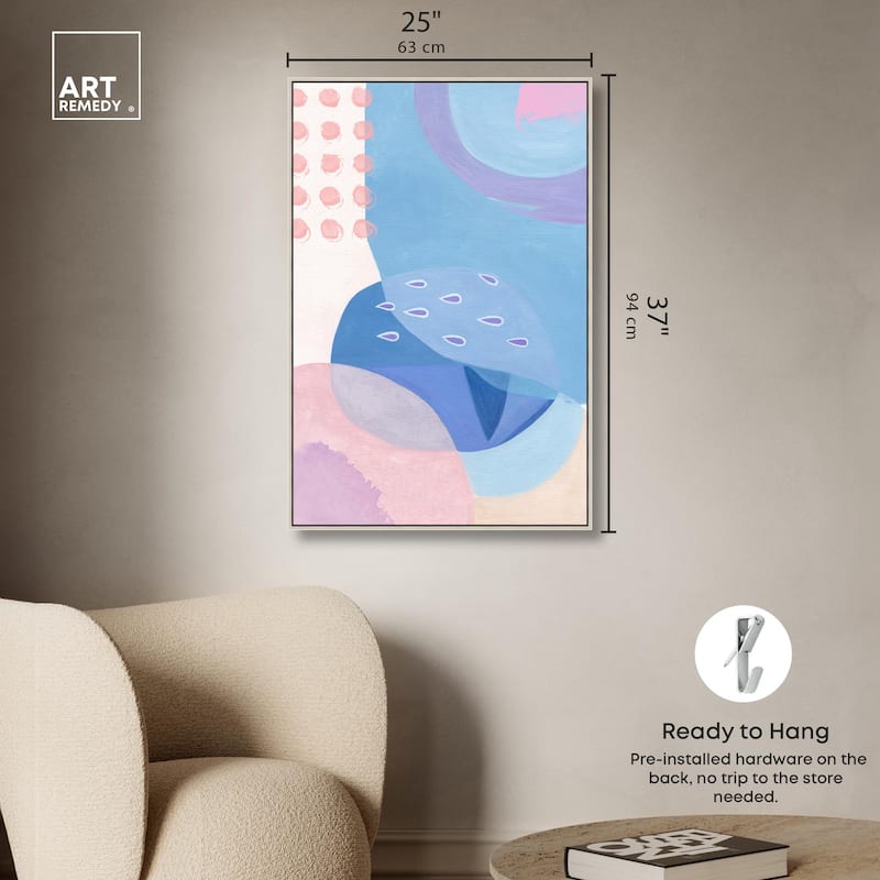 Doll Memories - Pretty Blue II Canvas by Art Remedy