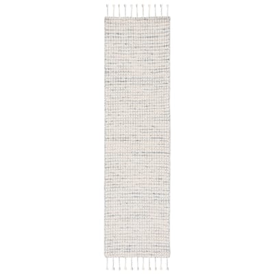 SAFAVIEH Handmade Casablanca Shag Ritsuko Wool Tassel Rug
