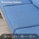 preview thumbnail 22 of 55, OVIOS 5-Piece Outdoor Wicker Swivel Chair Set With Solar-Powered Table