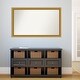 preview thumbnail 137 of 191, Wall Mirror Choose Your Custom Size - Extra Large, Townhouse Gold Wood