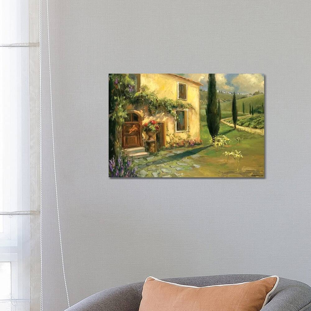 iCanvas "Tuscan Spring" by Allayn Stevens Canvas Print