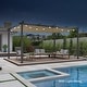 preview thumbnail 46 of 47, PURPLE LEAF Gazebo Outdoor Retractable Modern Large Size Pergola w Lights