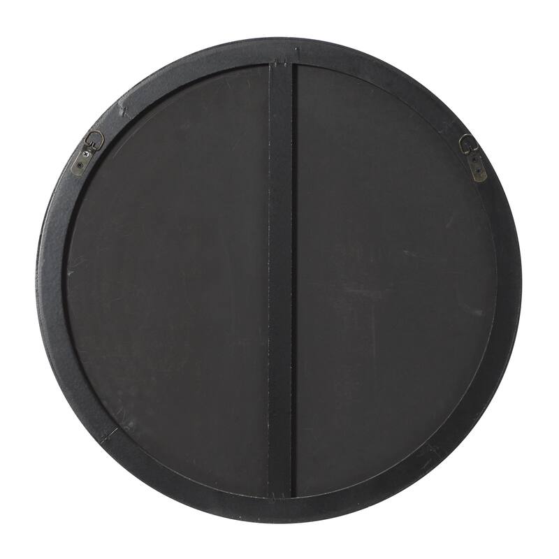 Black, White or Gold Wood Wall Mirror with Thin Frame