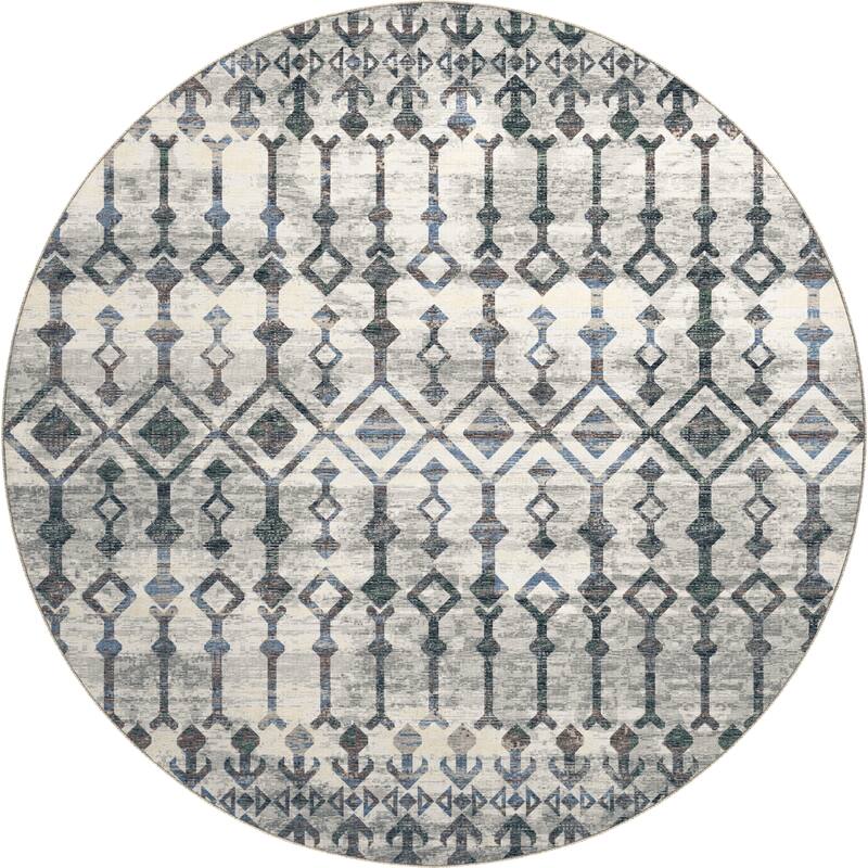 Indoor/ Outdoor Addison Bravado Morroccan Washable Area Rug