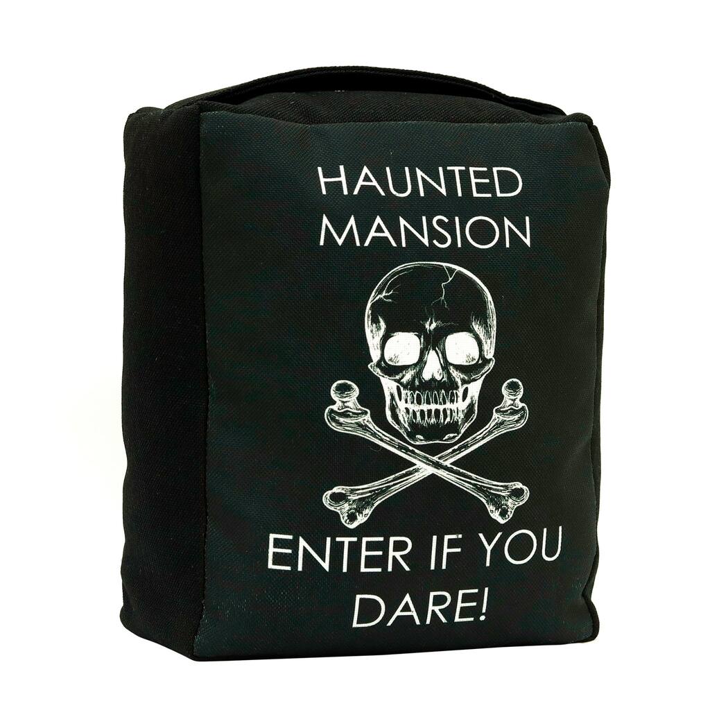 Haunted Mansion Enter If You Dare Halloween Door Stopper