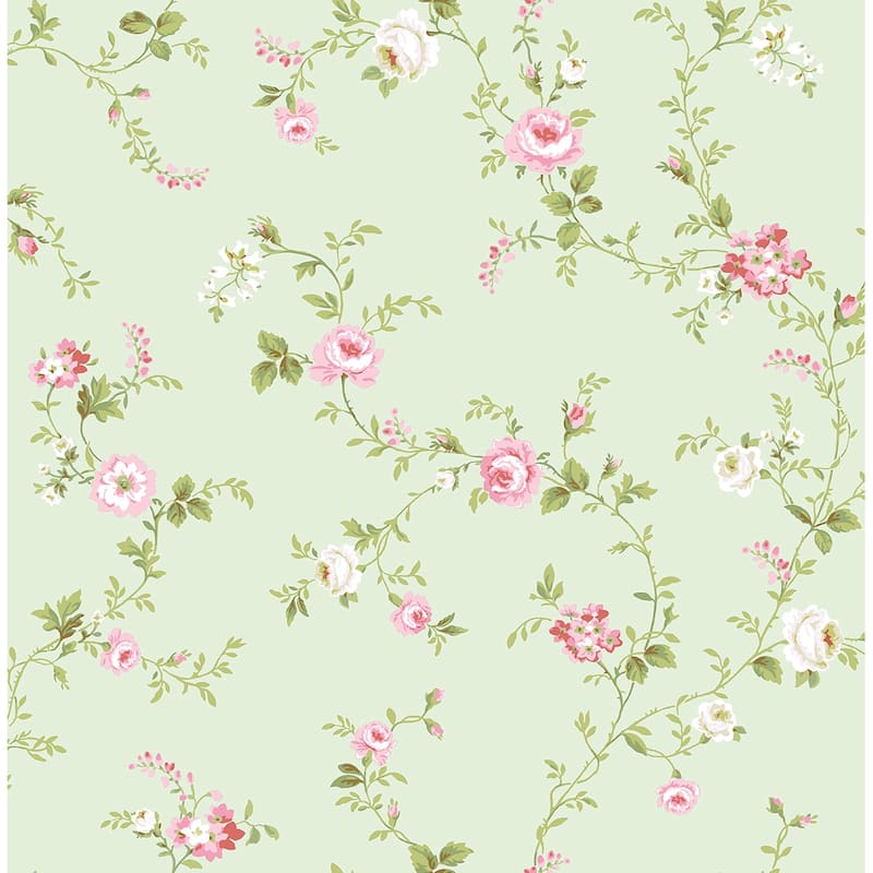Seabrook Designs Happy Trails Unpasted Wallpaper
