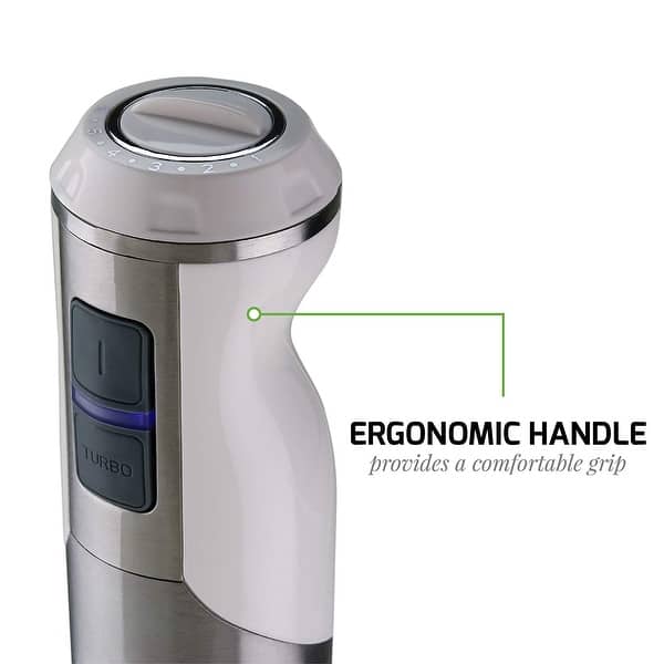 Ovente Electric Immersion Hand Blender 