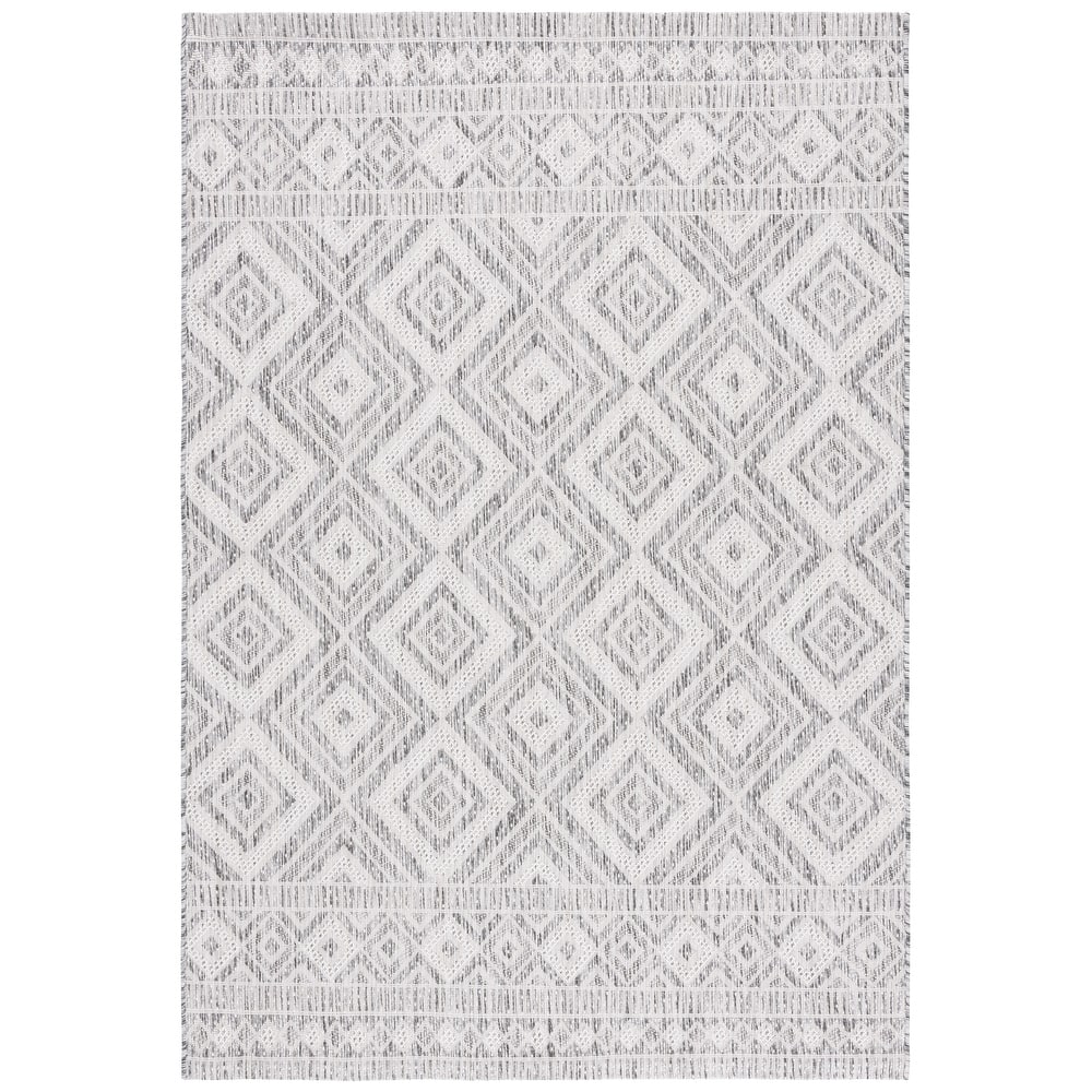 SAFAVIEH Courtyard Froukje Casual Waterproof Patio Backyard Rug