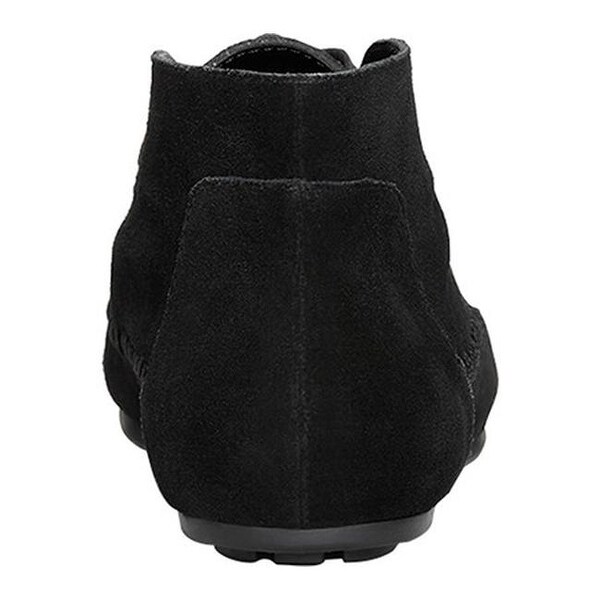 womens black suede chukka boots