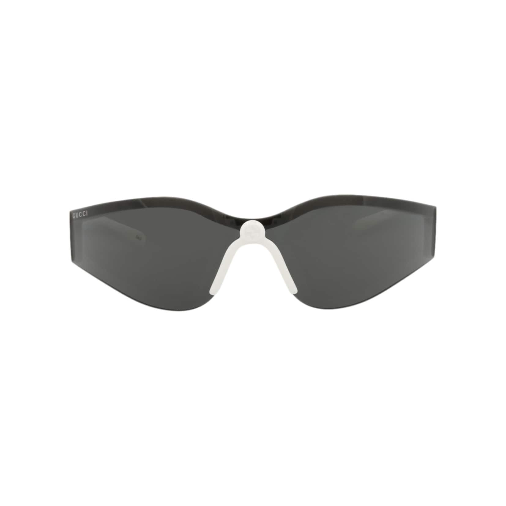 Gucci Shield-Frame Injection Sunglasses Grey Unisex-Adult Gucci Shield-Frame Injection Sunglasses - Overstock - 43212749 main image 4