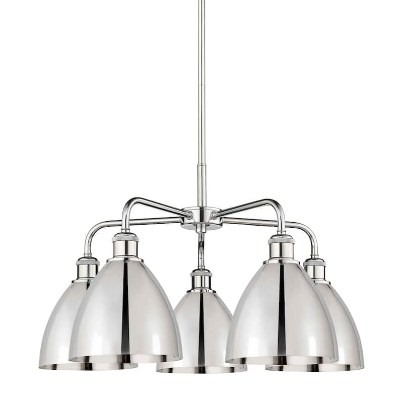Innovations Lighting 516-5CR-16-26 Ballston Dome Chandelier Ballston - Polished Chrome