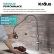 preview thumbnail 6 of 30, Kraus Sellette Commercial 2-Function Pulldown Kitchen Faucet