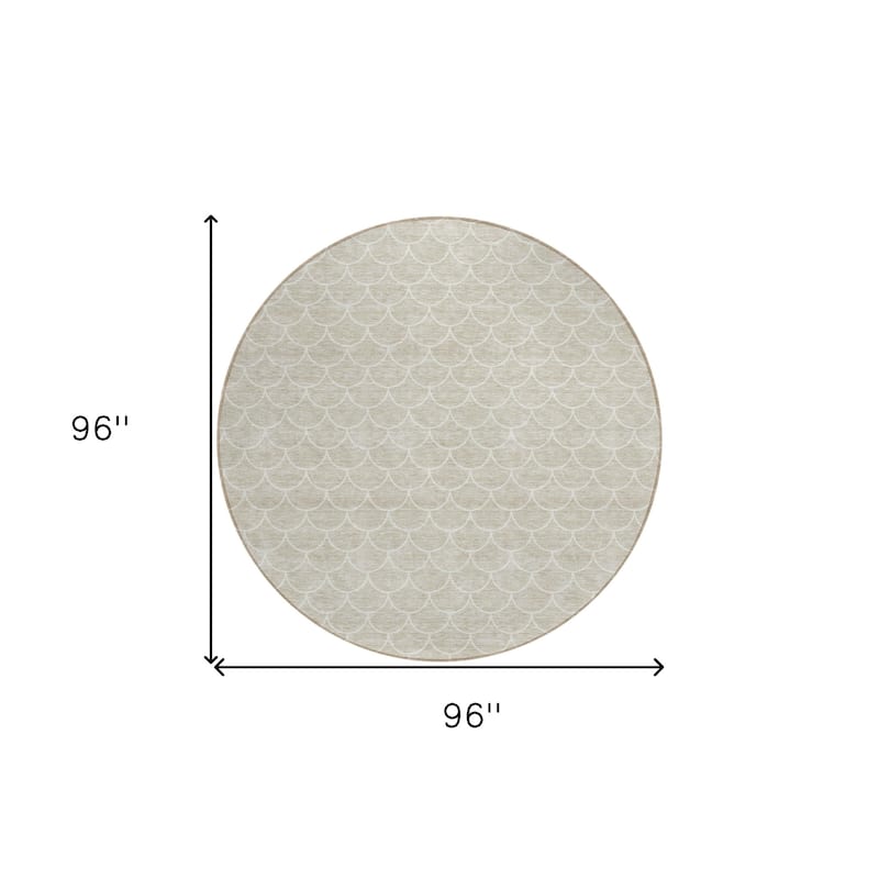 HomeRoots Geometric Transitional Rectangle Outdoor Rug