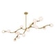 preview thumbnail 6 of 4, Minka Lavery 3749 Curven 16 Light 75" Long Abstract Linear Chandelier