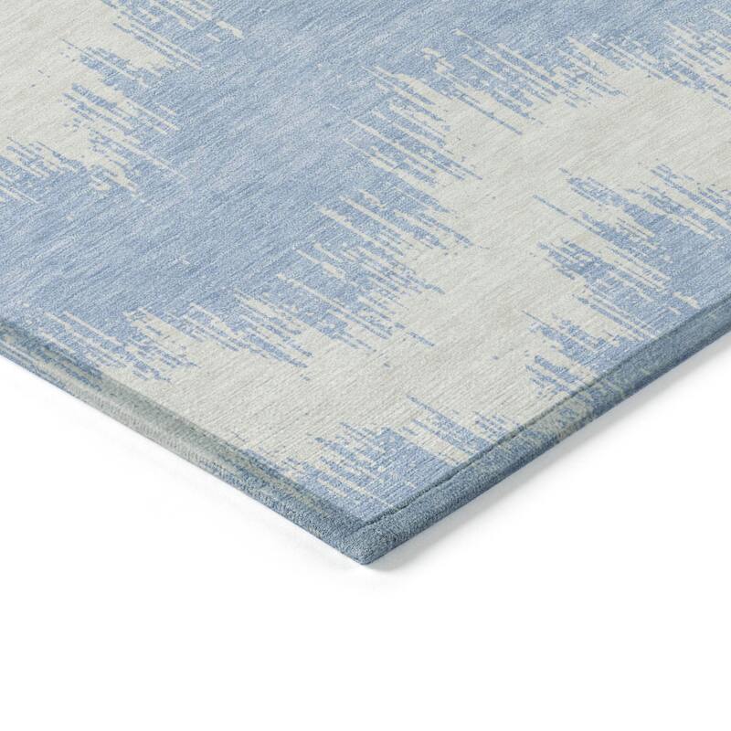 Machine Washable Indoor/ Outdoor Chantille Chevron Modern Rug