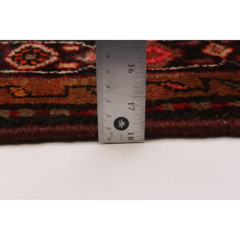 ECARPETGALLERY Hand-knotted Konya Anatolian Navy, Red Wool Rug - 3'10 x 9'8