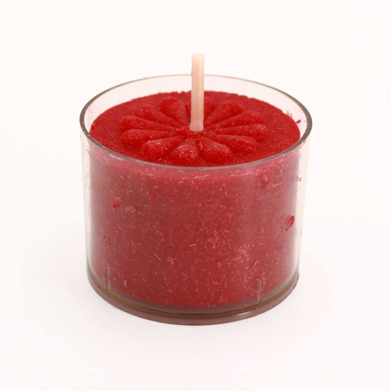 Elyon Deep Tealights Colored scented 8-Hour Burn Time