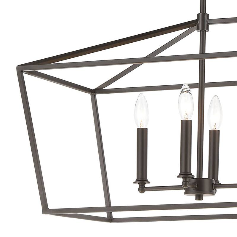 Elk Home Fairfax Oil Rubbed Bronze Metal 7 Light Chandelier