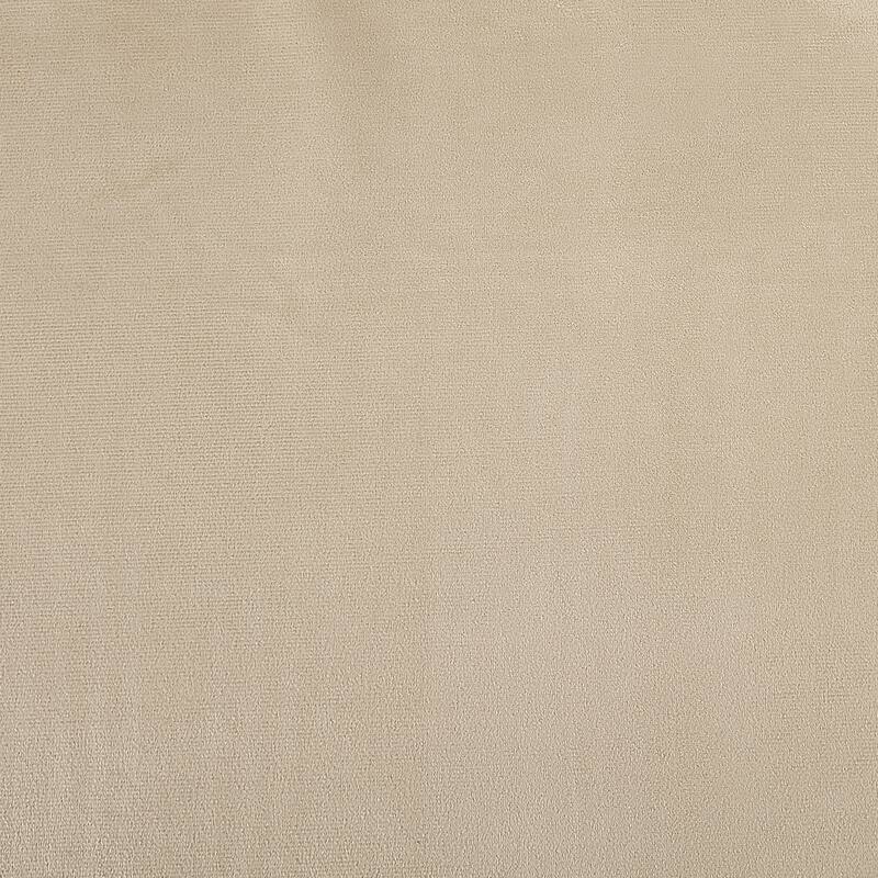 Sun Zero Amherst Velvet Noise Reducing Thermal Extreme Total Blackout Back Tab Curtain Panel, Single Panel