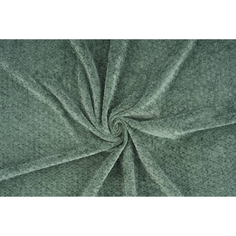 Chenille Single Sofa Chair Chaise Lounge with Phone Holder, Upholstered Recliner Sleeper Sofa Bed for Living Room