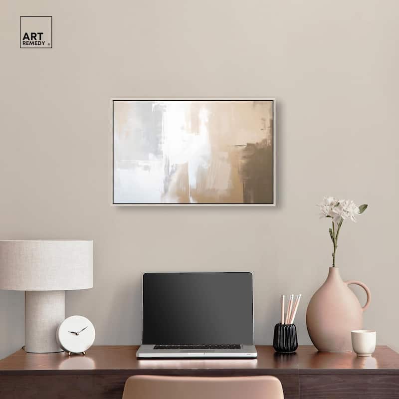 Solace in Softness I Canvas by Art Remedy
