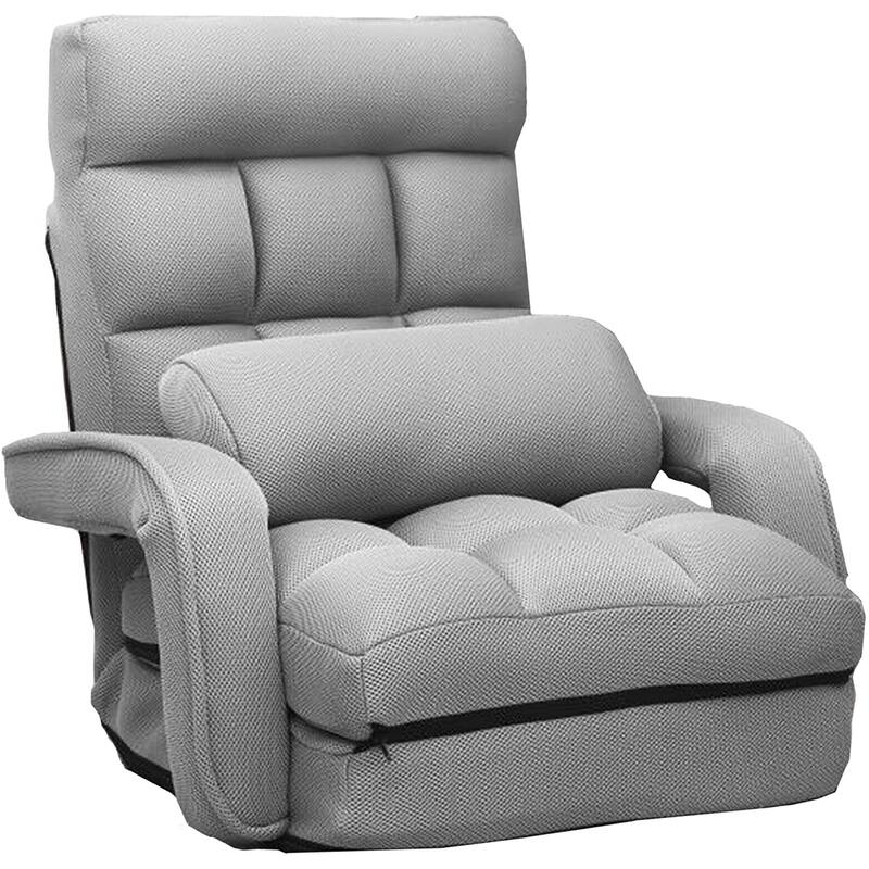 Adjustable 6-Position Floor Chair Folding Lazy Gaming Sofa,Indoor Chaise Lounge Sofa
