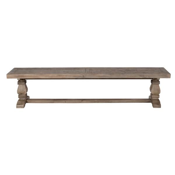 slide 5 of 17, Kasey Reclaimed Wood Dining Bench by Kosas Home 83 inches