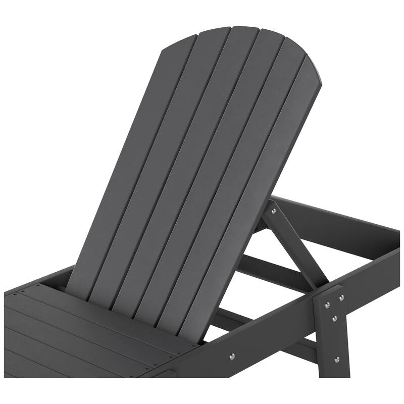 POLYTRENDS Altura Armless Poly EcoFriendly All Weather Reclining