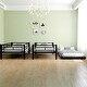 preview thumbnail 3 of 3, Heavy-duty Sturdy Metal Twin over Full Bunk Bed with Trundle and Safety Guardrail(78"x41")
