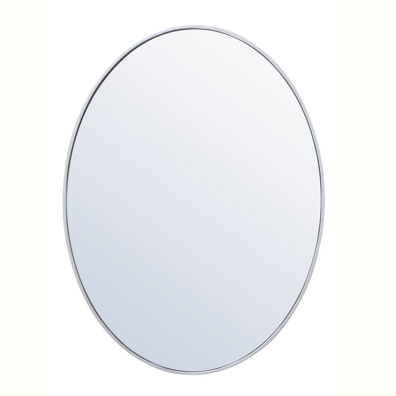 Carson Carrington Labbemala Metal Frame Oval Mirror